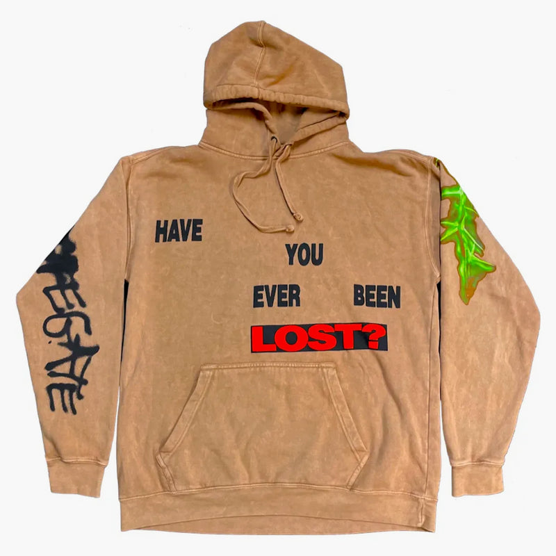 Travis Scott žije u brány Hoodie Brown