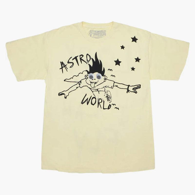 Travis Scott LOOK MOMY, můžu létat čaj žlutý