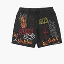 Travis Scott MJ Fleece Short Black