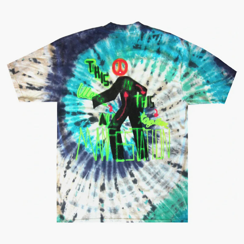 Travis Scott Astroworld Manifestation Tee Tie Dye