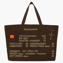 Travis Scott Menu Tote Brown