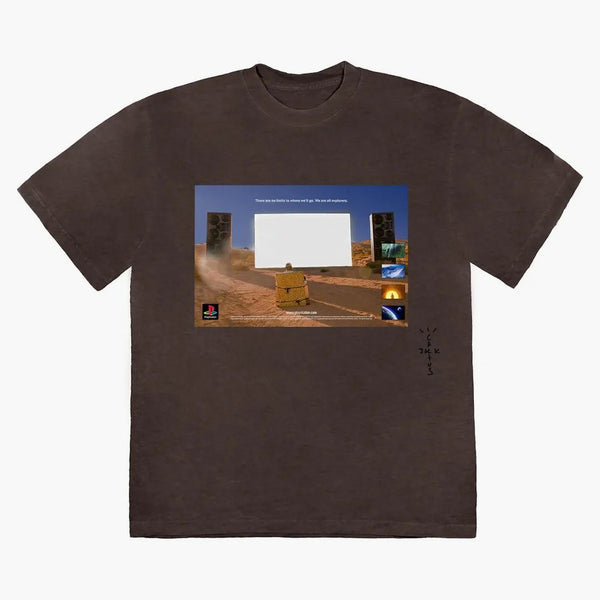 Tričko Travis Scott Monolith Day Brown