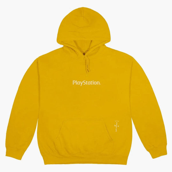 Travis Scott základní deska IV mikina žlutá