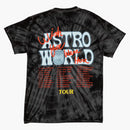 Travis Scott No Bystanders Tee Black Tie Dye