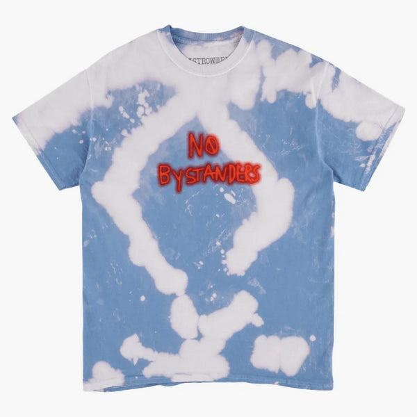 Travis Scott no Bytander's Tea Blue Tie Dye