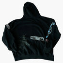 Travis Scott O2 Pure Zip Up Hoodie Black