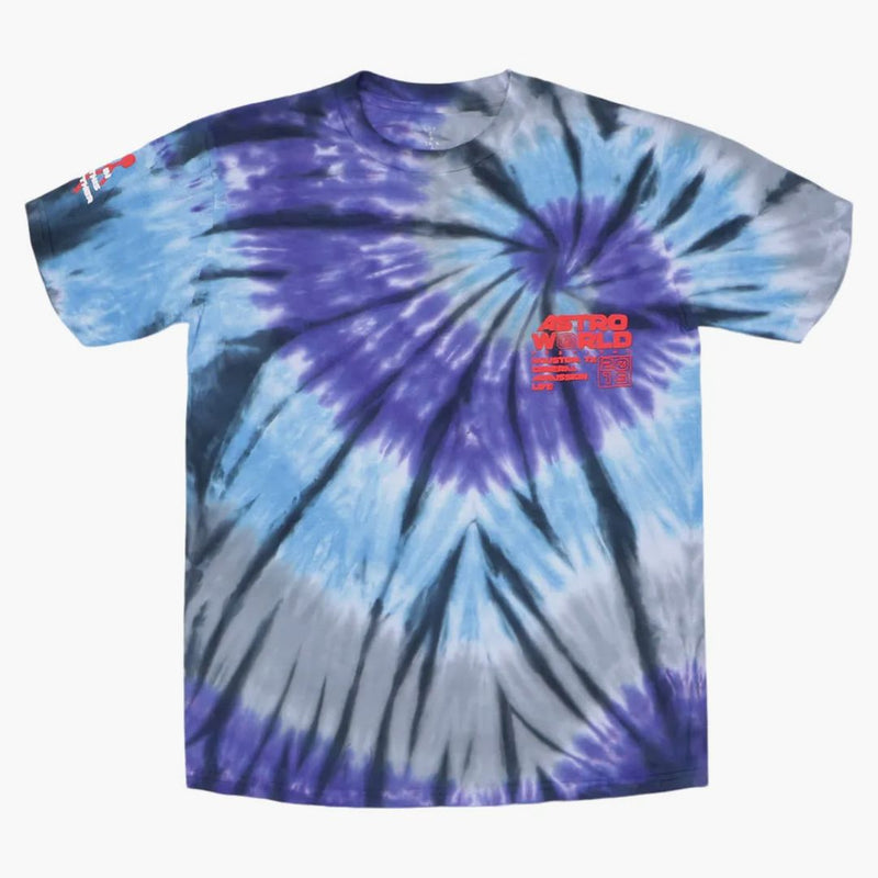 Travis Scott Oficiální suvenýr Tee Tie Dye