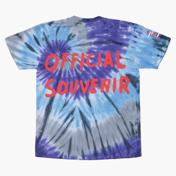 Travis Scott Oficiální suvenýr Tee Tie Dye