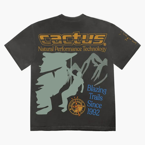 Tričko Travis Scott Path Washed Black