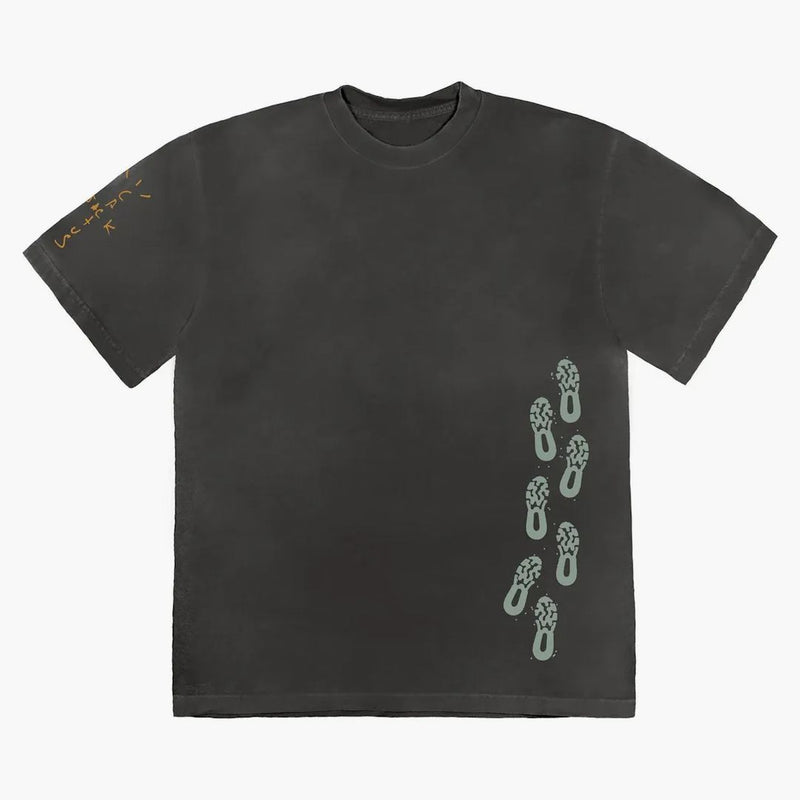 Tričko Travis Scott Path Washed Black