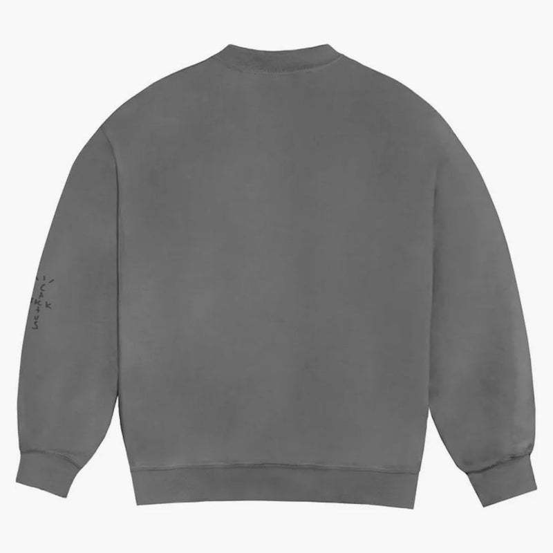 Travis Scott PS Classic Youth Crewneck Washed Grey