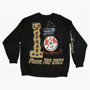 Travis Scott Road to Utopia Las Vegas Crewneck Black