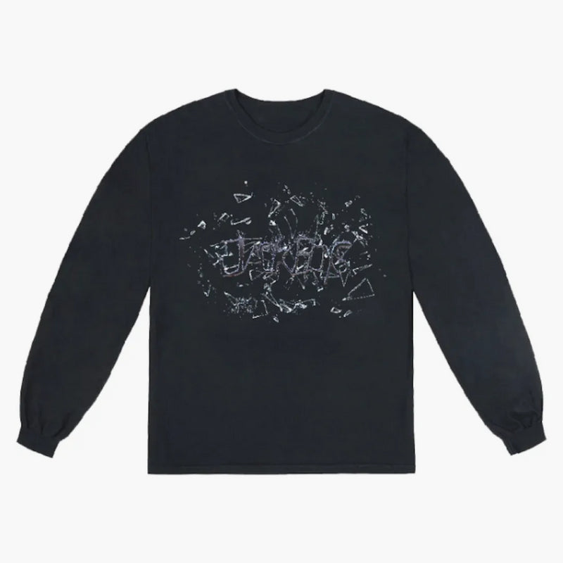 Tričko Travis Scott Jack Shatter L/s Black