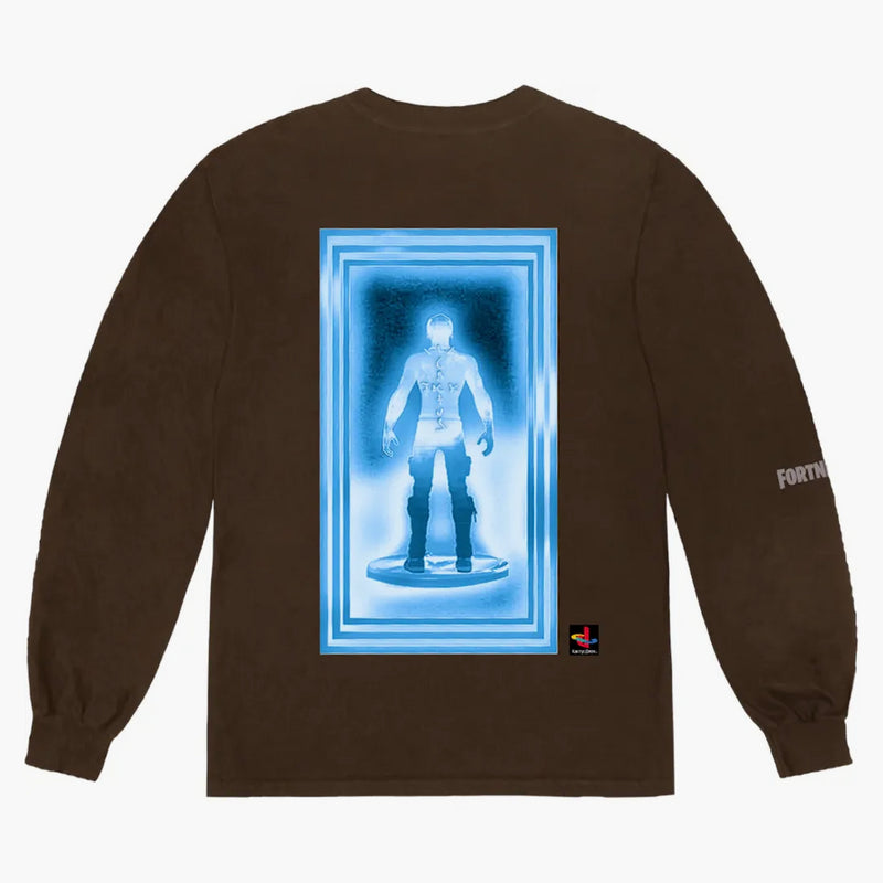 Travis Scott T-3500 Beam L/S Tee Bleached Blaech