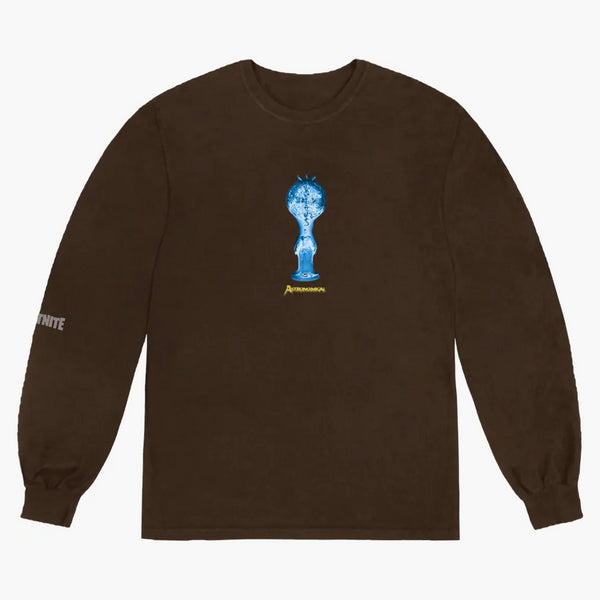 Travis Scott T-3500 Beam L/S Tee Bleached Blaech