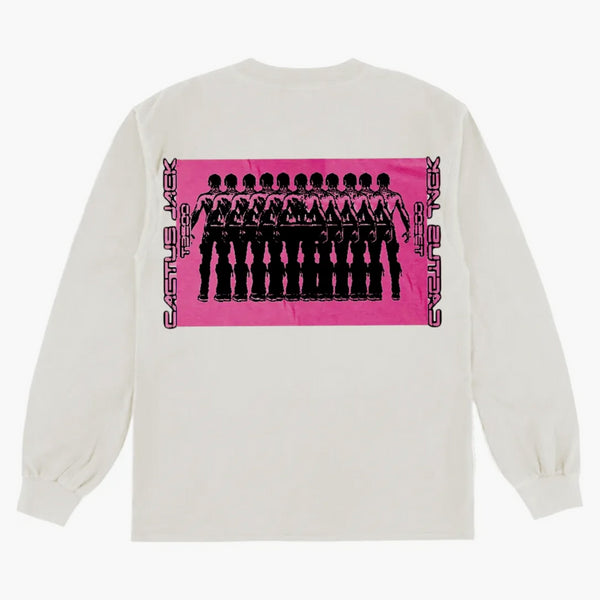 Travis Scott T-3500 Opakujte L/S Tee White