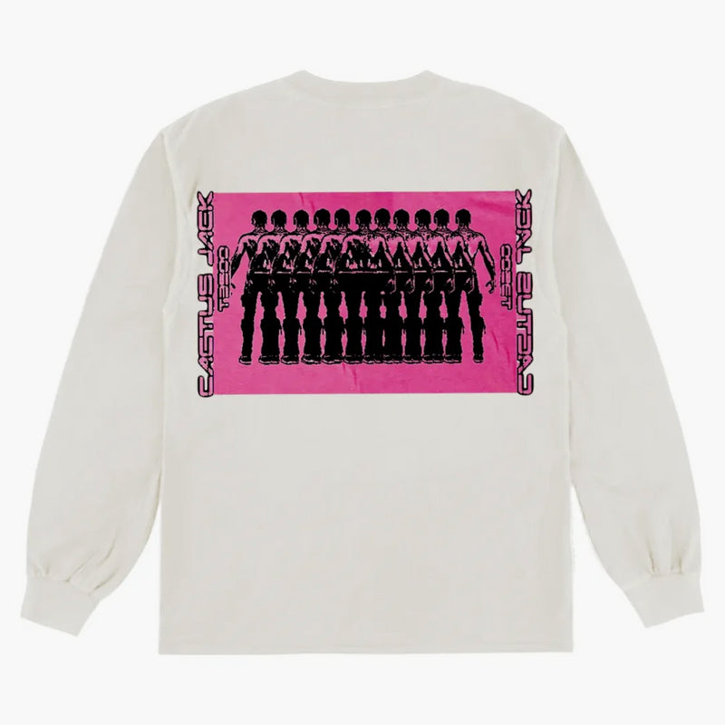 Travis Scott T-3500 Opakujte L/S Tee White
