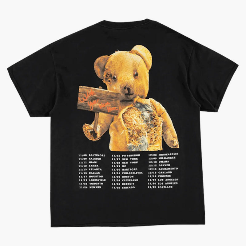 Travis Scott Teddy Bear Tee Black