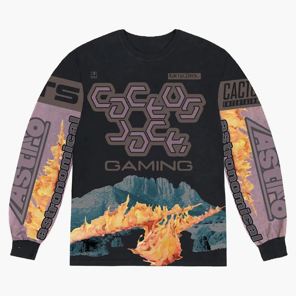 Travis Scott The Scotts Cj Gaming I L/s Jersey Black/multi