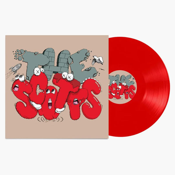 Travis Scott Scotts Kaws II 12 "Red Vinyl