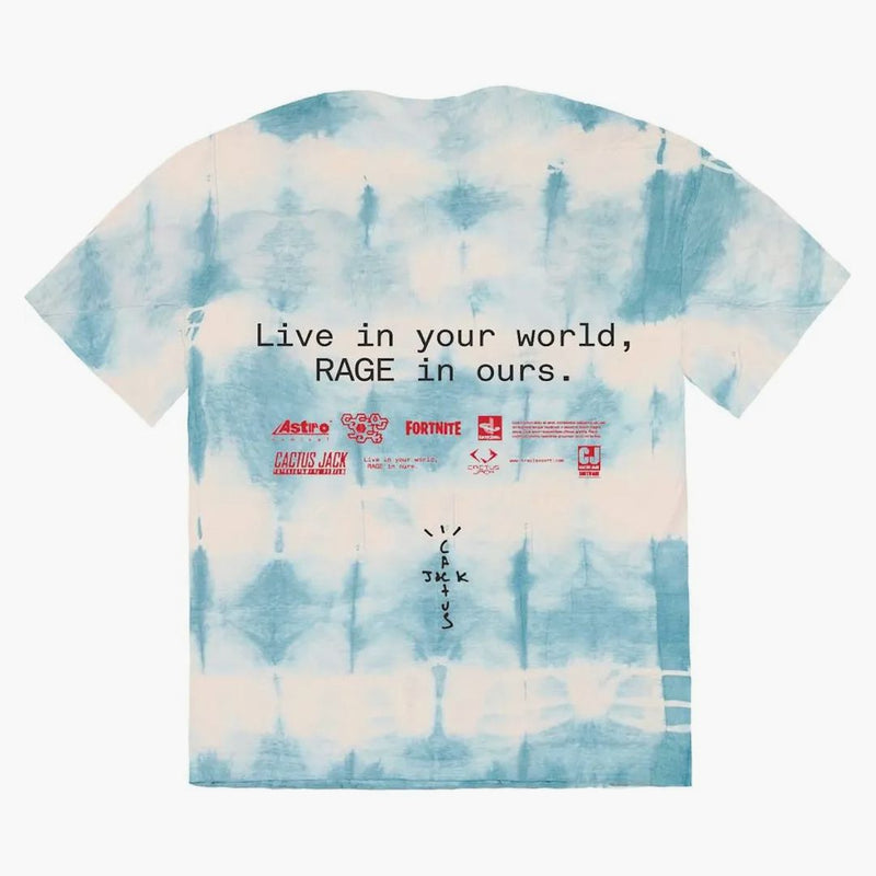 Travis Scott The Scotts World Tie Dye T-Shirt Tie Dye