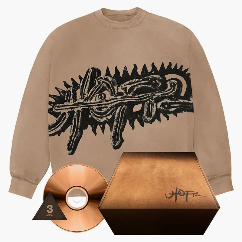 Travis Scott Utopia A3 Box Set Pack Light Brown