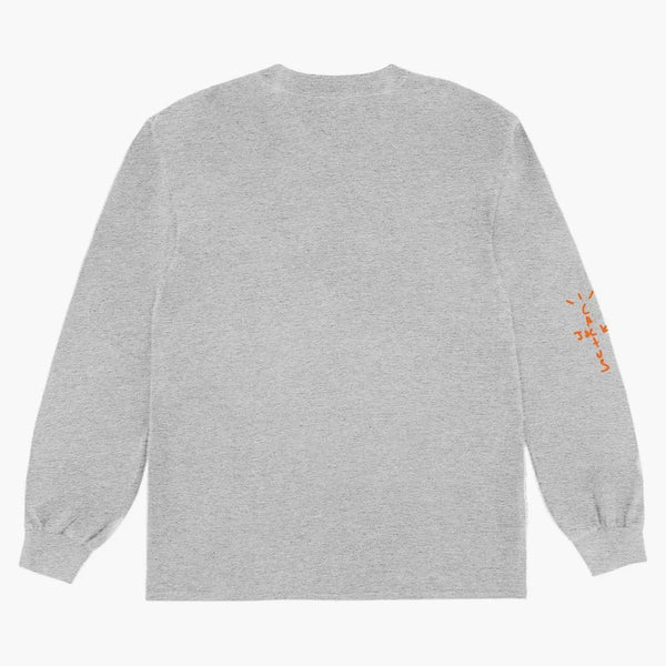 Tričko Travis Scott Trading Co. L/S Heather Grey