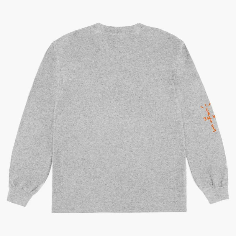 Tričko Travis Scott Trading Co. L/S Heather Grey
