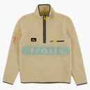 Travis Scott Trails Half-zip Sherpa Pullover Natural