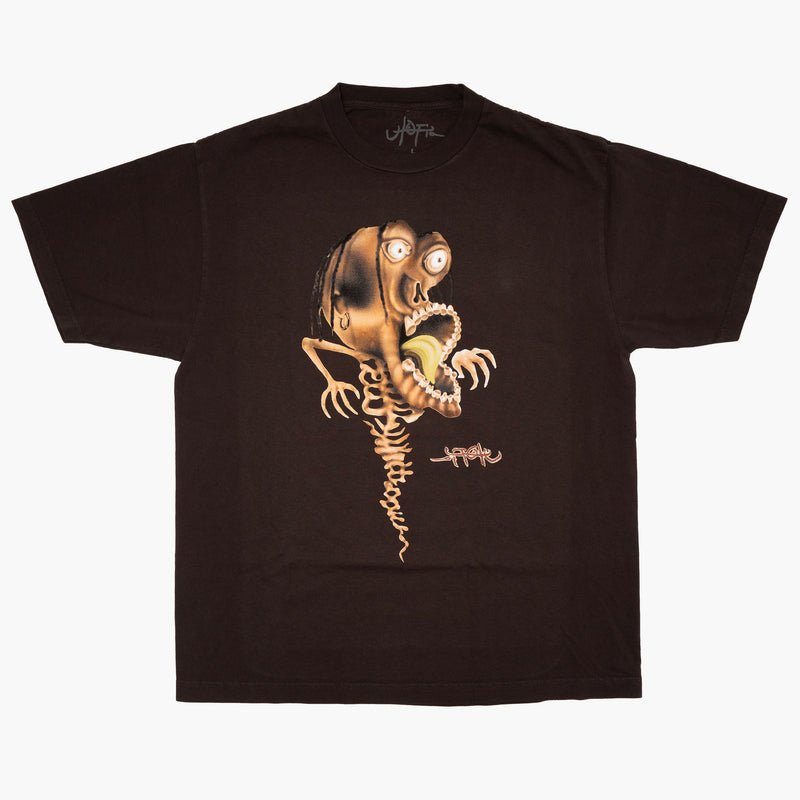 Travis Scott Utopia Anihilator Tee Brown