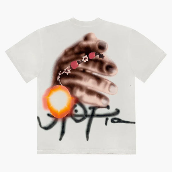 Travis Scott Utopia B3 Tee White