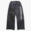 Travis Scott Utopia Flame Sweatpants Black