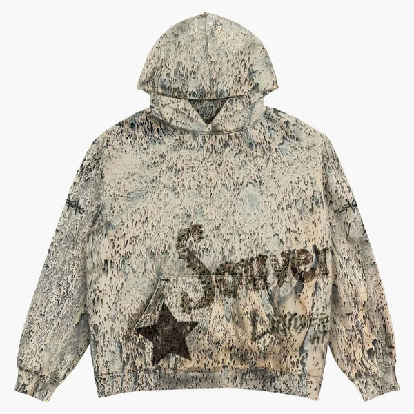 Travis Scott Utopie je v Los Angeles Hoodie Multicolor