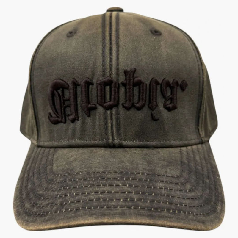 Travis Scott Utopia Wax Hat Washed Black