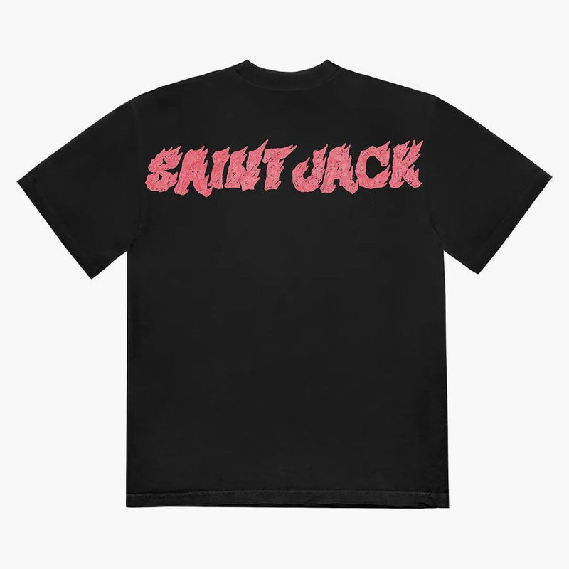 Travis Scott Utopia X St Michael 2b Tee Black
