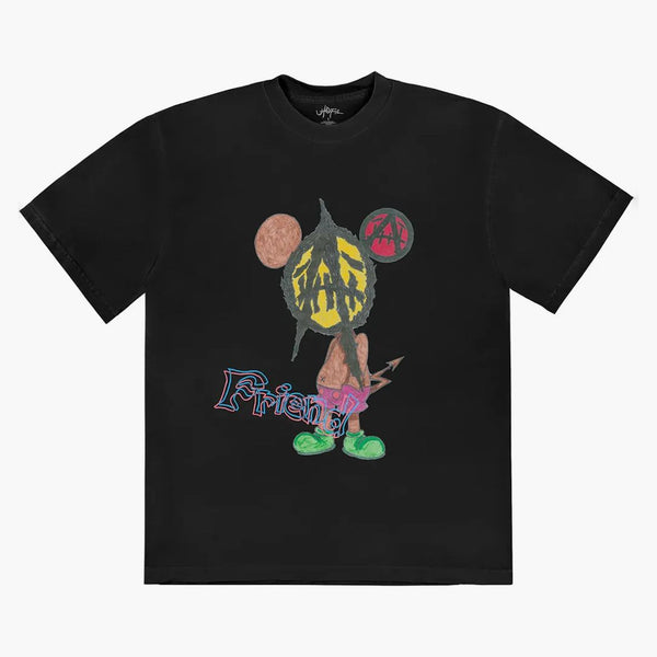 Travis Scott Utopia X St Michael 2b Tee Black