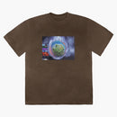 Travis Scott World Event T-Shirt Blached Black