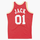 Travis Scott X BR X Mitchell & Ness Rockets Jersey Red