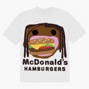 Travis Scott X Cpfm 4 Cj Burger Mouth T-shirt White