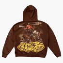 Travis Scott X Ecko Maintance Zip Hoodie Brown