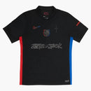 Travis Scott X Fc Barcelona 2024/25 Match Away Cactus Jack Jersey Black