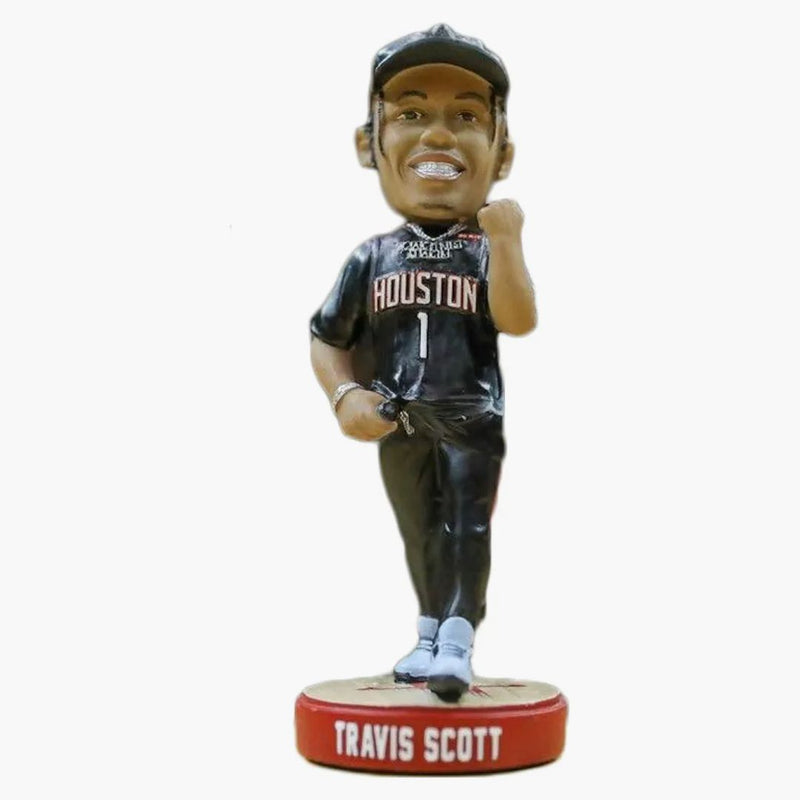 Travis Scott x Houston Rockets Bobblead Sga Black