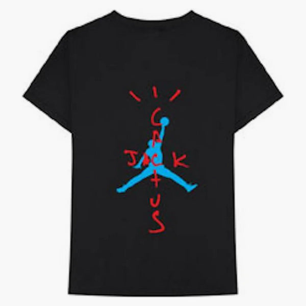 Travis Scott x Jordan Air Cactus Jack Tee Black