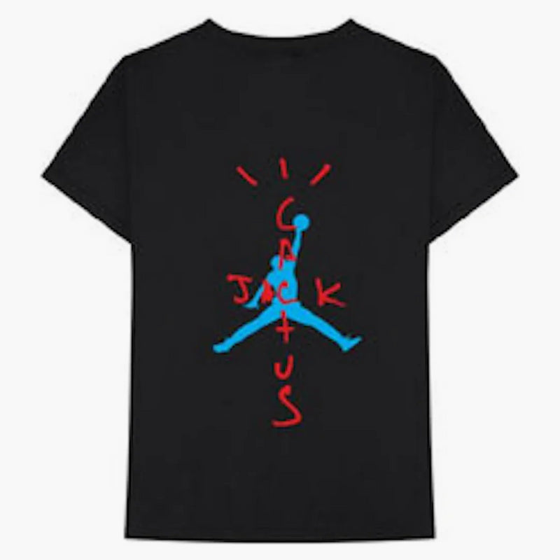 Travis Scott x Jordan Air Cactus Jack Tee Black