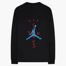 Travis Scott X Jordan Cactus Jack L/S Tea Black