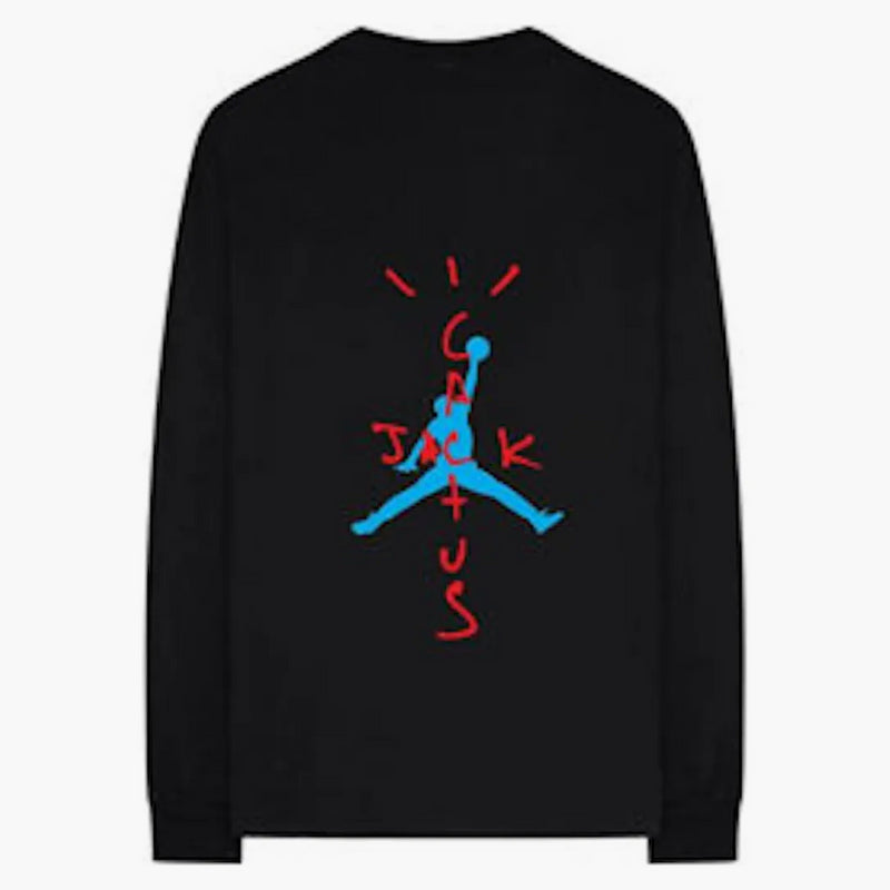 Travis Scott X Jordan Cactus Jack L/S Tea Black