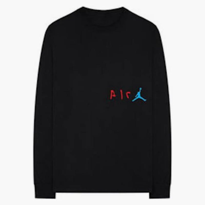 Travis Scott X Jordan Cactus Jack L/S Tea Black