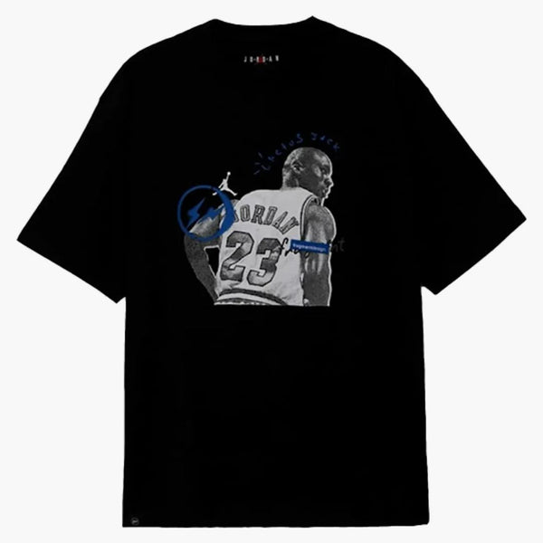 Tričko Travis Scott X Jordan X Fragment Black