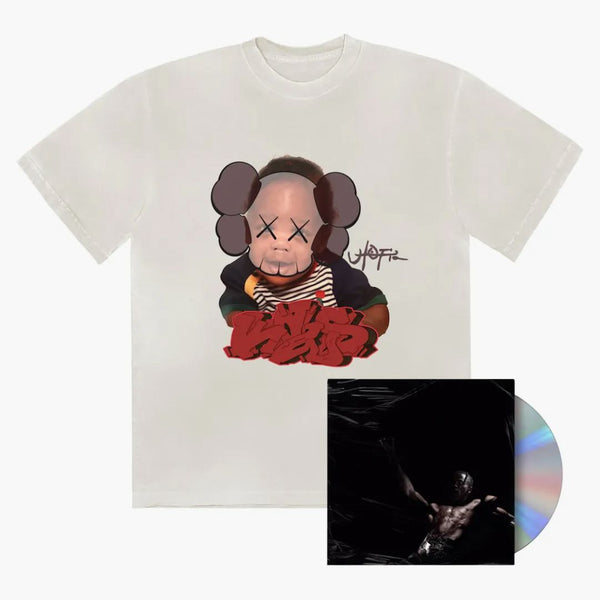 Travis Scott x Kaws Utopia I CD Box Set White