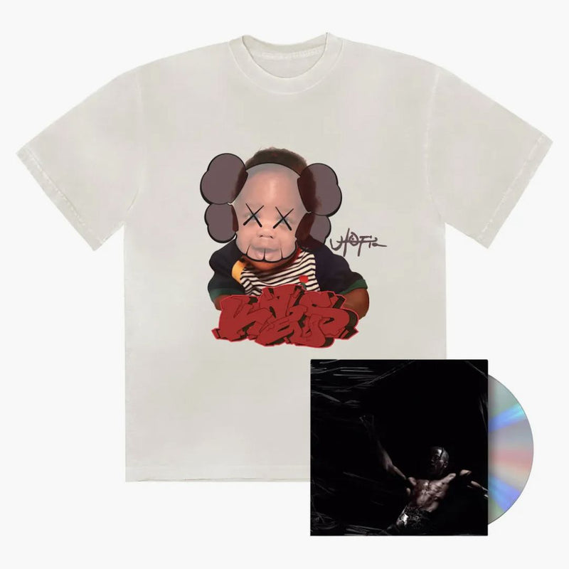 Travis Scott X Kaws Utopia I Cd Box Set White
